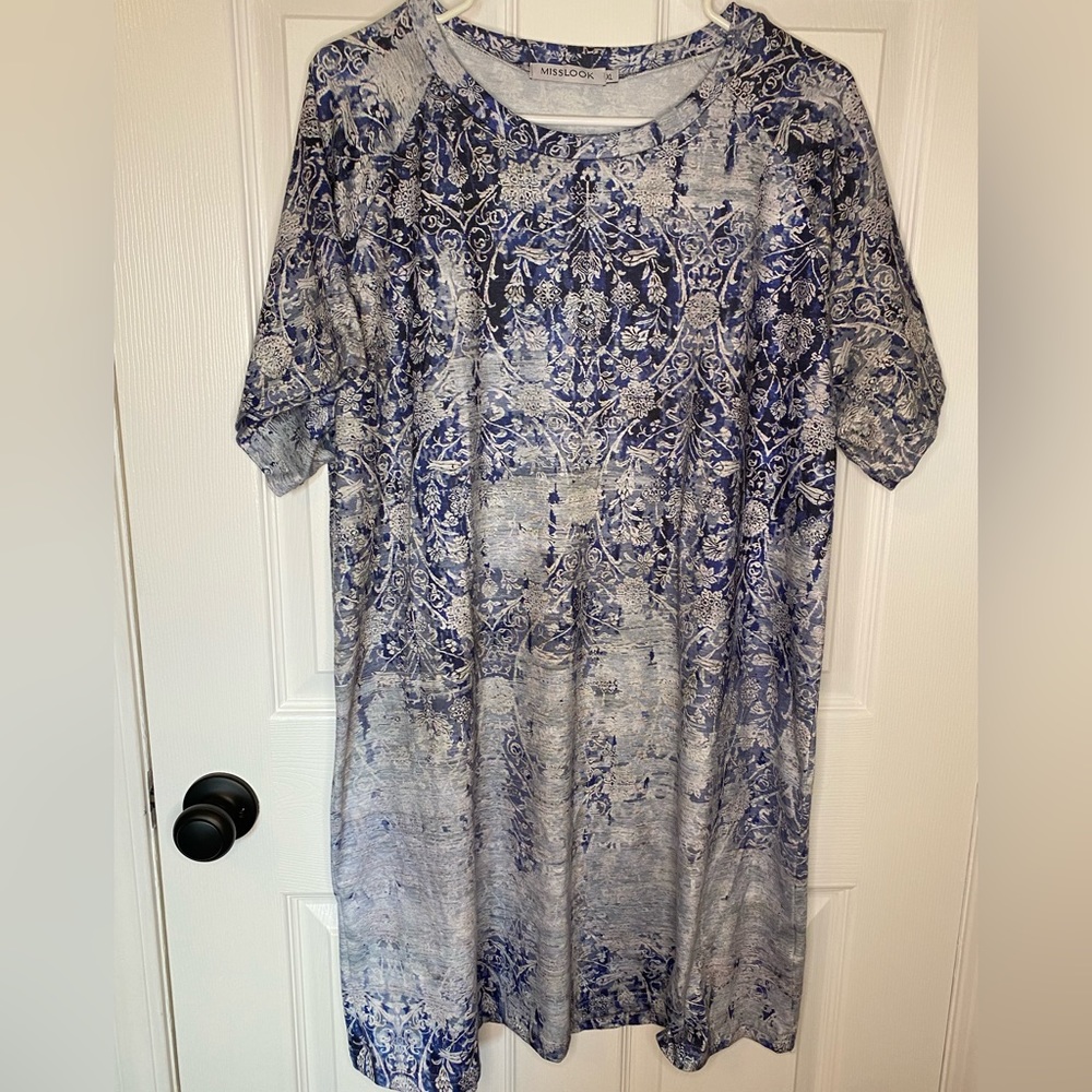 2/$10 MISSLOOK Women’s Tunic Style Top XL